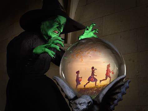 Harnessing the wicked witch's crystal ball for spellcasting